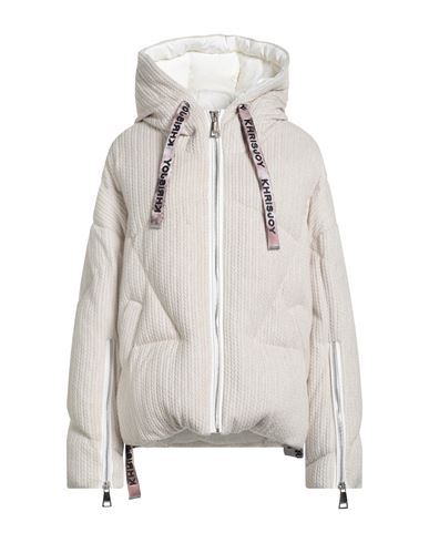 Khrisjoy Puffer In Beige Modal In Gray