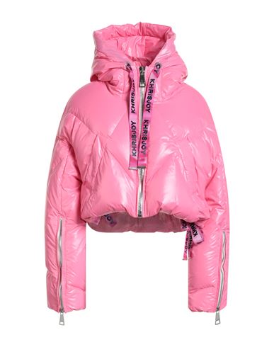 Khrisjoy Woman Puffer Fuchsia Size 00 Polyamide In Pink