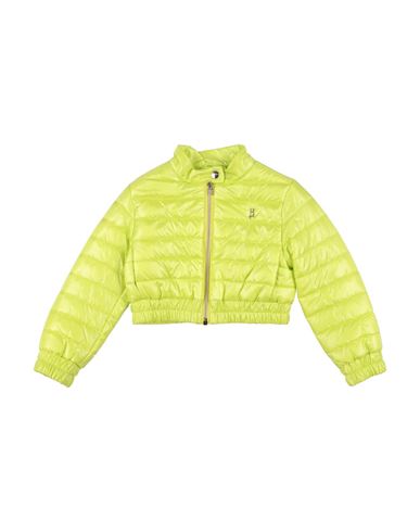 Herno Toddler Girl Puffer Lime Green Size 6 Polyamide In Yellow