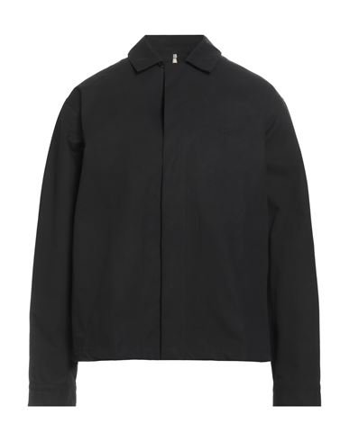 Oamc Man Jacket Black Size Xl Polyester In Black