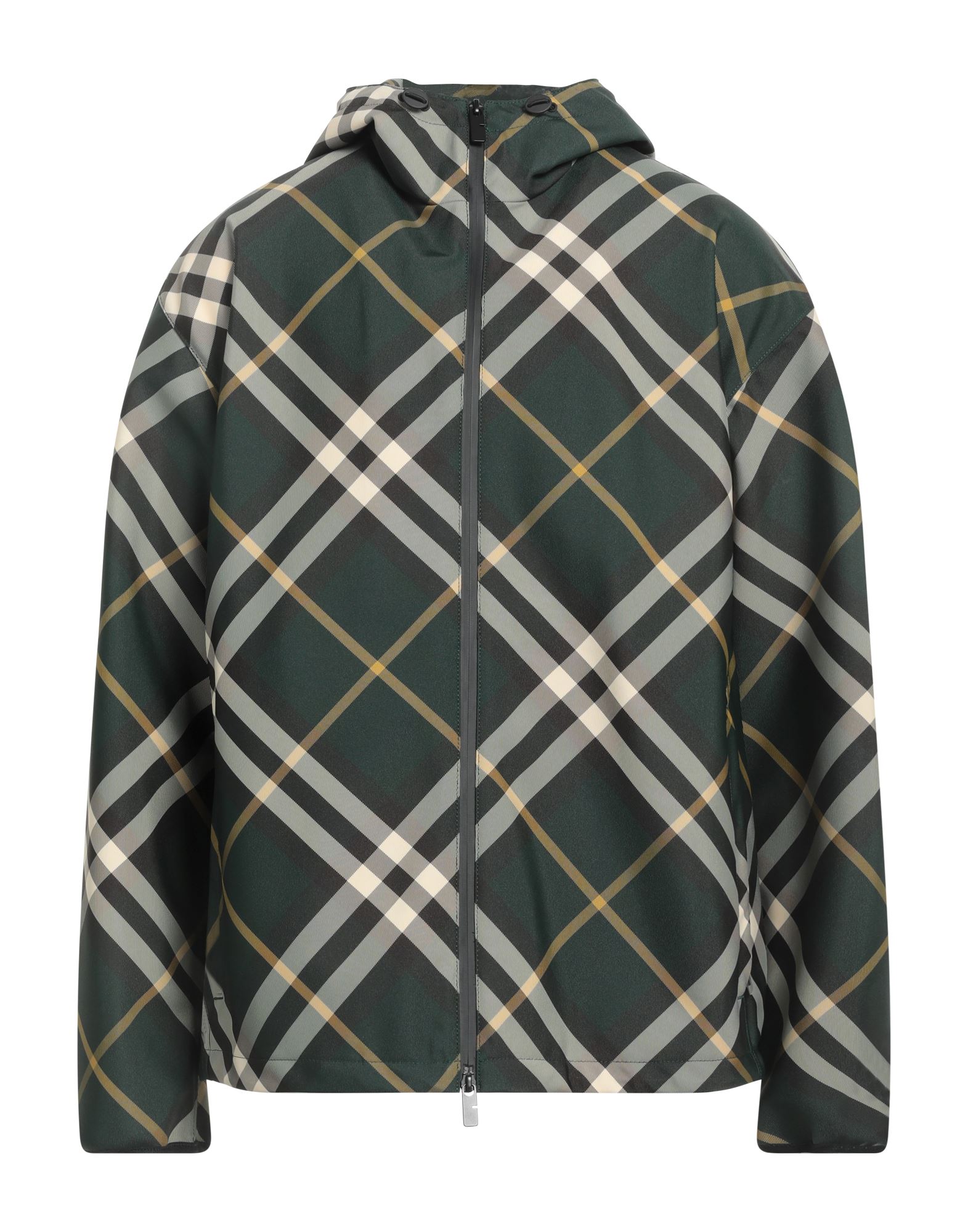 Burberry ジャケット burberry-checkpattern-hooded-