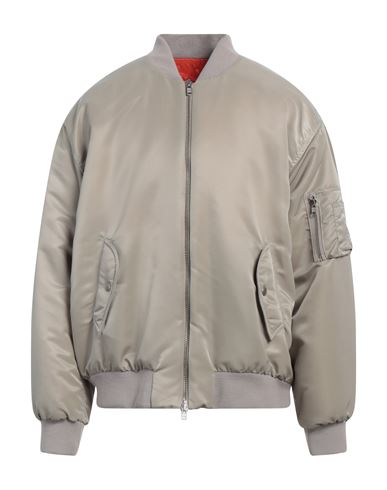 Grifoni Man Jacket Light Grey Size 40 Polyamide, Virgin Wool, Acrylic