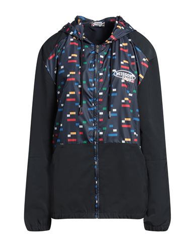 Missoni Woman Jacket Navy Size L Polyester In Navy