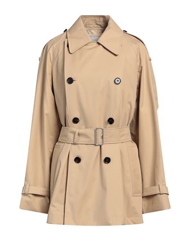 Burberry Cotton Gabardine Trench Coat In Beige