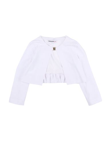 Patrizia Pepe Girl Toddler Girl Jacket White Size 6 Polyester, Elastane In Blue