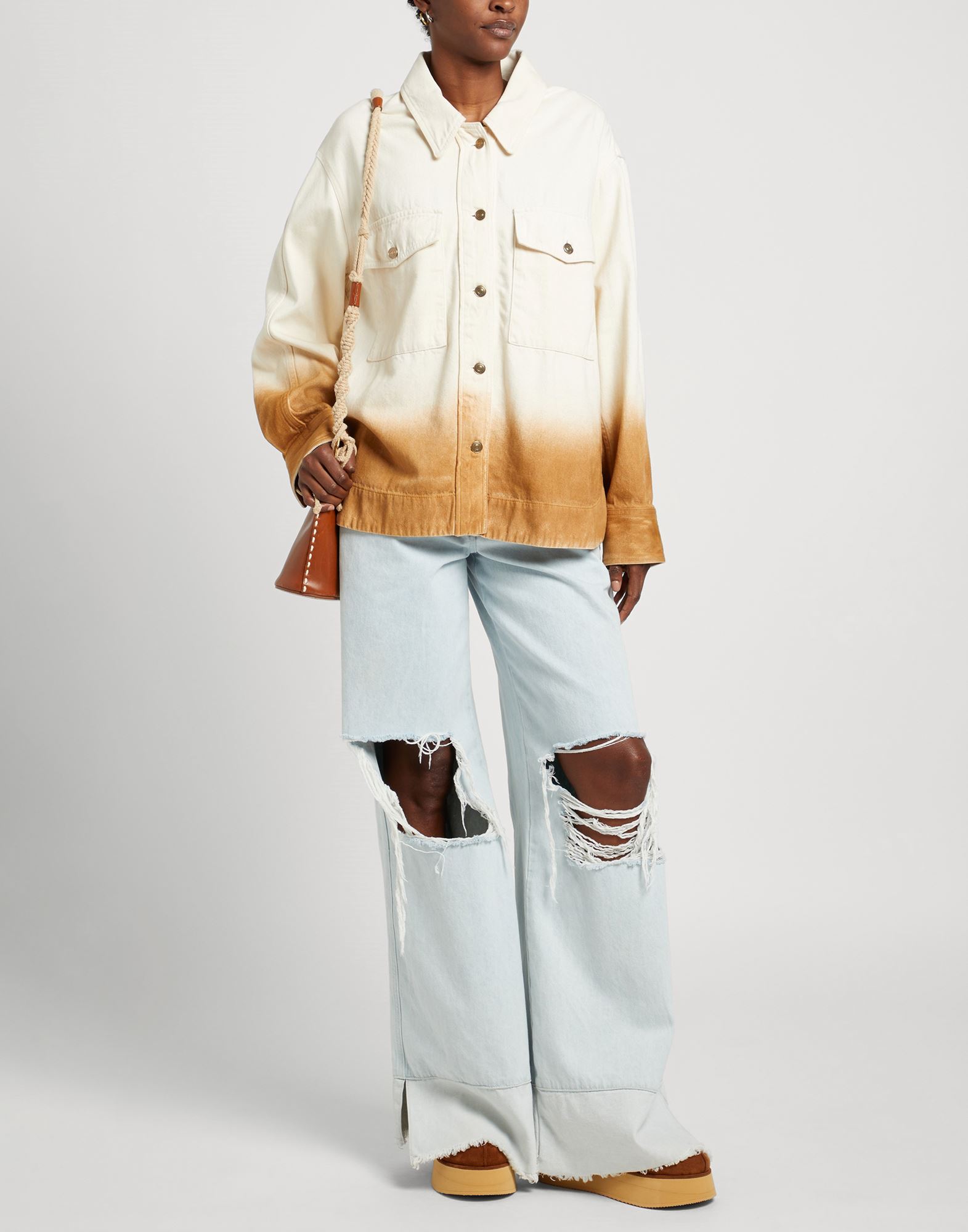  Alanui - Capispalla - Capispalla Jeans - On Yoox.com 