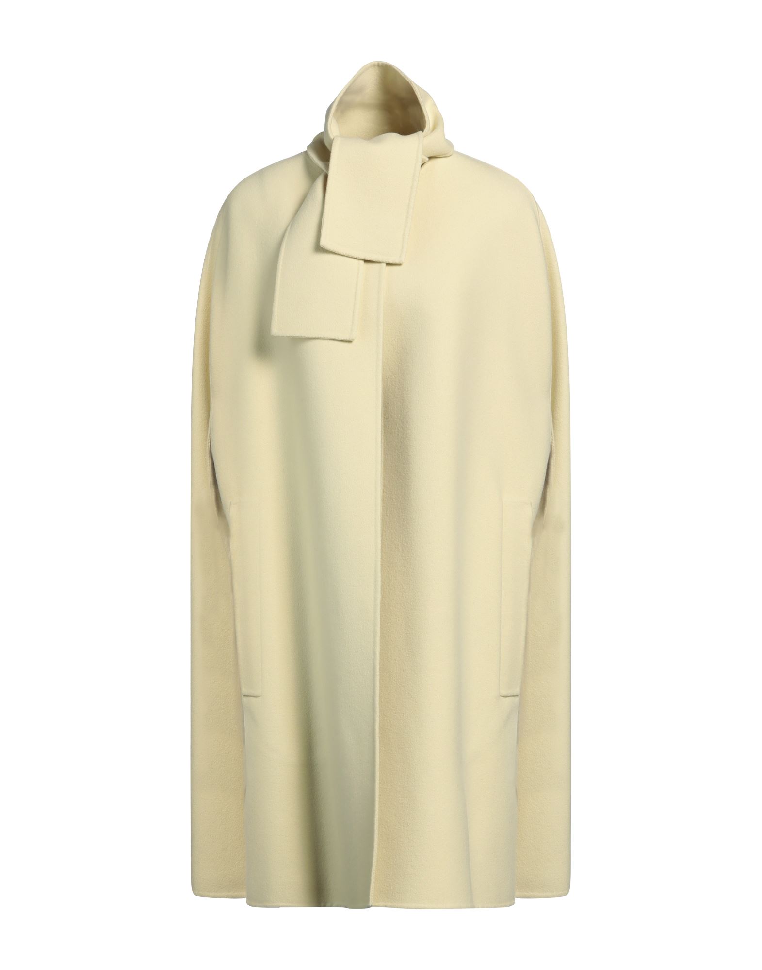 《セール開催中》JIL SANDER レディース マント ライムグリーン 32 カシミヤ 100%