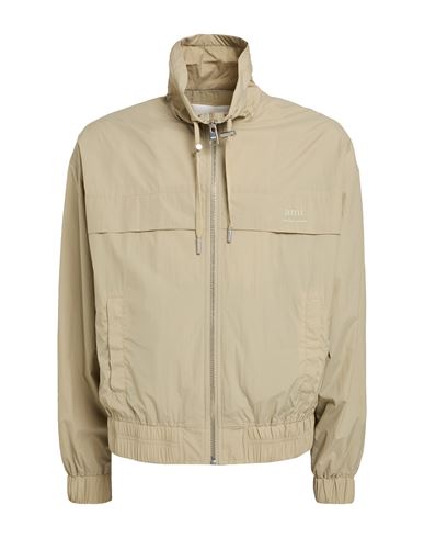 Ami Alexandre Mattiussi Man Jacket Sage Green Size L Polyamide In Sage Green