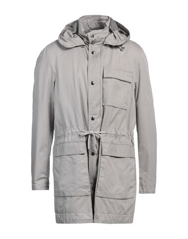 Herno Man Overcoat & Trench Coat Light Grey Size 40 Polyester, Cotton In Grey