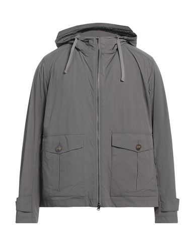Herno Man Jacket Grey Size 42 Polyamide In Grey