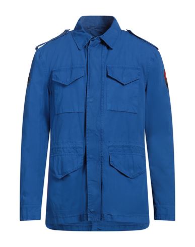 Shop Barbed Man Jacket Blue Size M Cotton