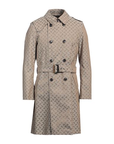 Herno Man Overcoat & Trench Coat Khaki Size 44 Polyester, Cotton In Beige