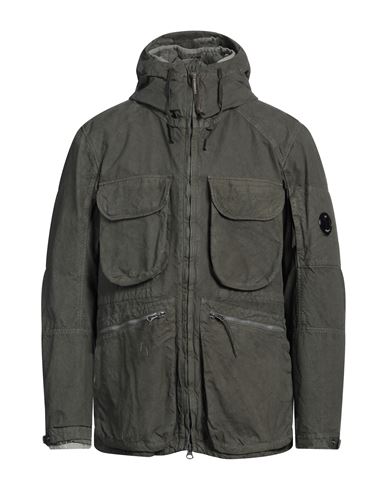 Shop C.p. Company C. P. Company Man Jacket Military Green Size 36 Cotton