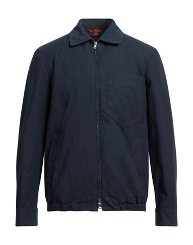 BARENA VENEZIA BARENA MAN JACKET MIDNIGHT BLUE SIZE 44 COTTON, ELASTANE 