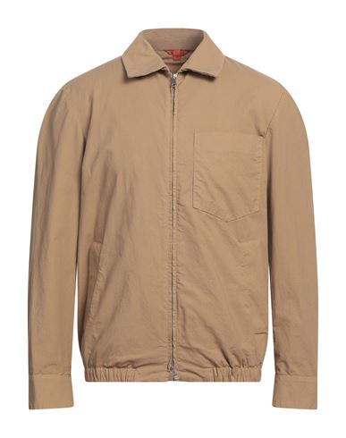BARENA VENEZIA BARENA MAN JACKET CAMEL SIZE 42 COTTON, ELASTANE 
