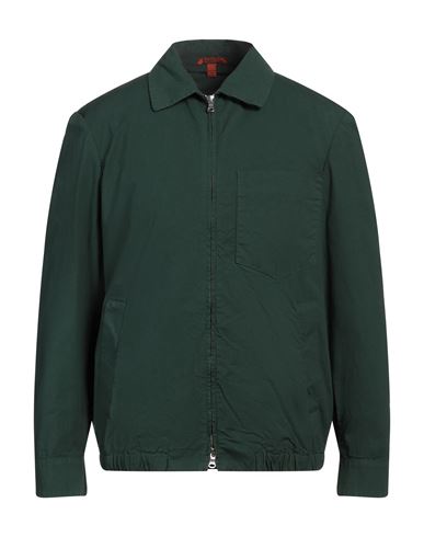 BARENA VENEZIA BARENA MAN JACKET DARK GREEN SIZE 44 COTTON, ELASTANE 