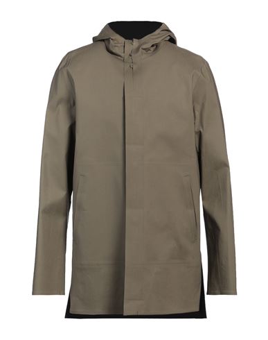 Herno Man Overcoat & Trench Coat Military Green Size 46 Cotton, Elastane In Green