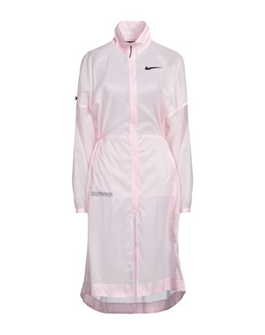 Nike Woman Overcoat & Trench Coat Light Pink Size S Polyester In Pink
