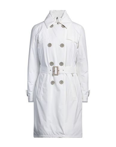 Herno Laminar Woman Puffer White Size 6 Polyester, Ptfe - Polytetrafluoroethylene, Polyamide, Elasta In White