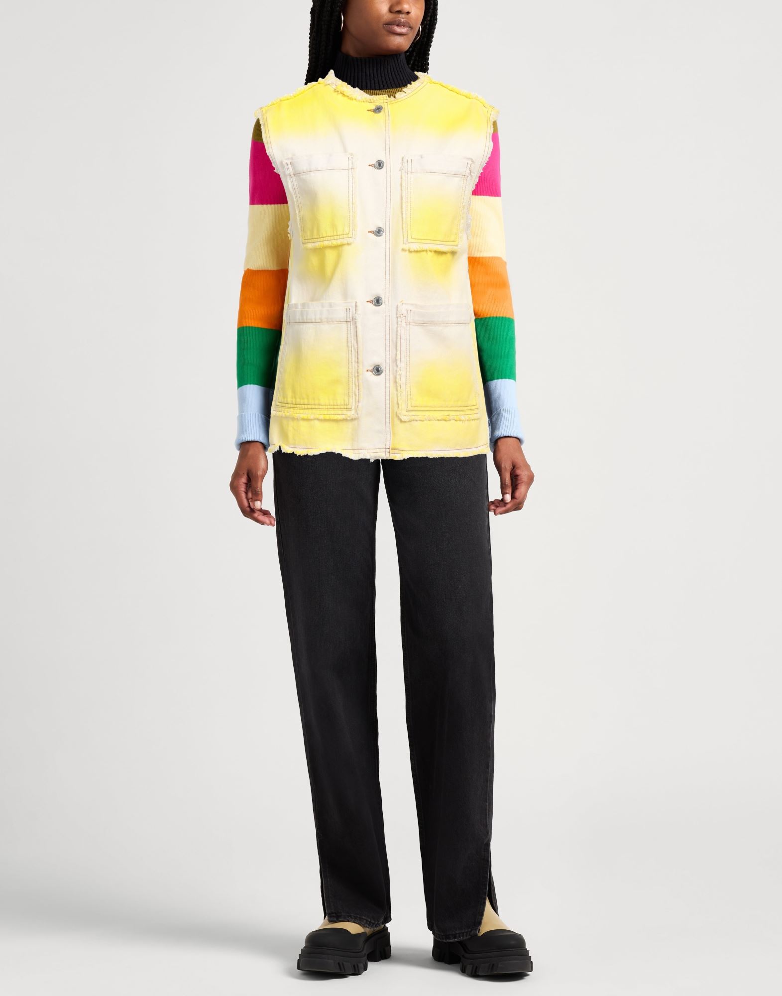  Msgm - Ropa De Abrigo - Chaquetas Vaqueras - On Yoox.com 