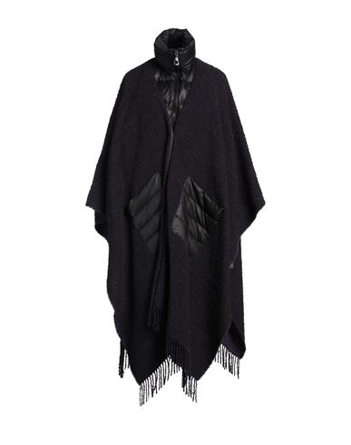 Emma & Gaia Red Woman Cape Plum Size 4 Polyester, Acrylic, Cotton, Wool In Purple