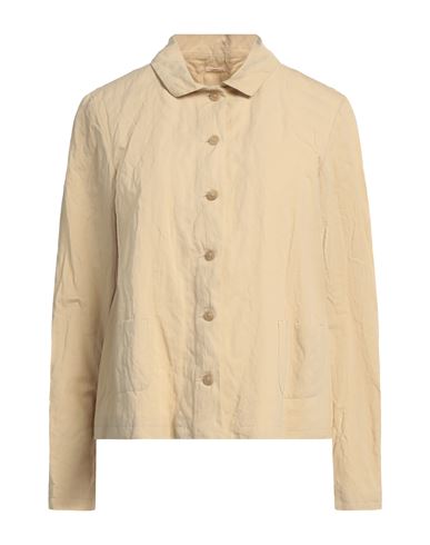 A.b  Apuntob A. B Apuntob Woman Jacket Sand Size M Cotton, Metal In Beige