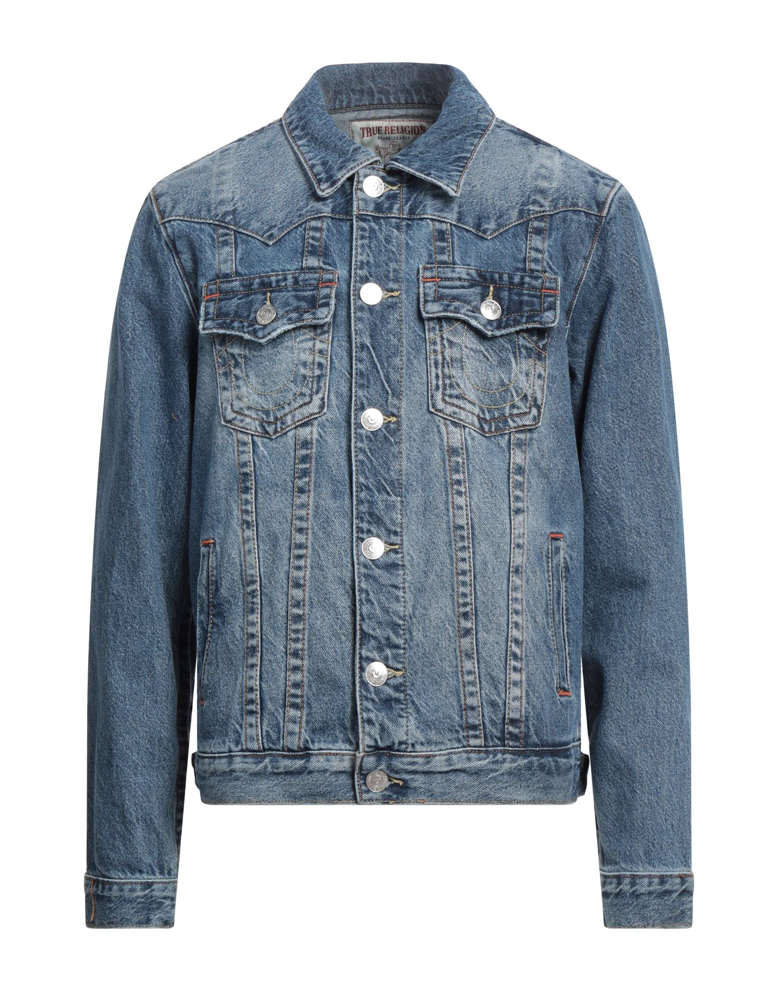 TRUE RELIGION ΠΑΛΤΟ & ΤΖΑΚΕΤ Denim τζάκετ