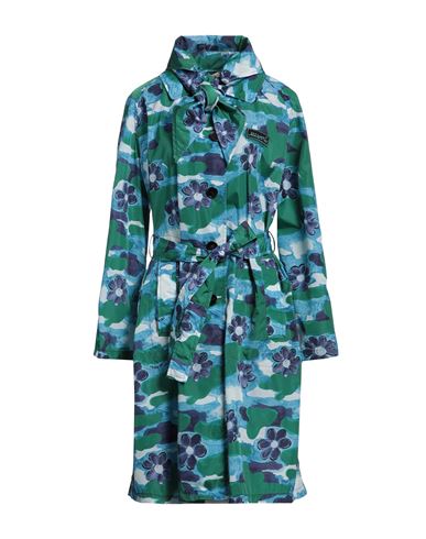 Marni Woman Overcoat & Trench Coat Blue Size 6 Polyamide In Blue