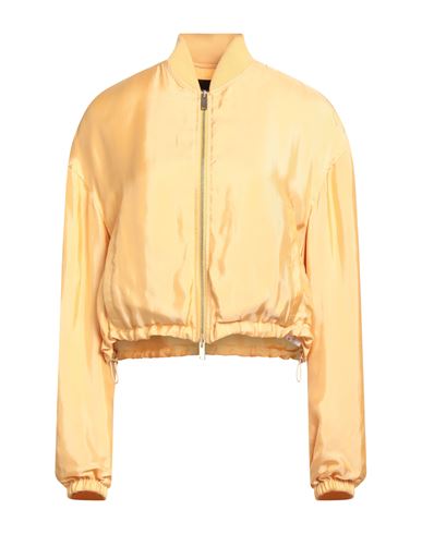 Fabiana Filippi Woman Jacket Marigold Size 4 Viscose, Cupro In Yellow