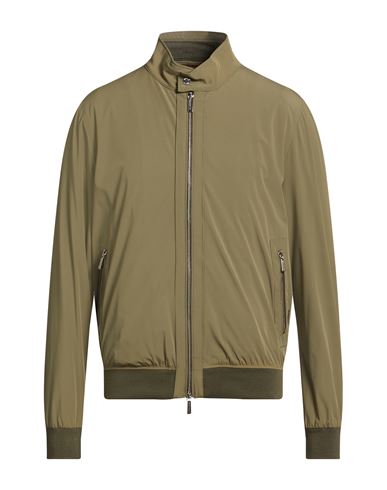 Moorer Man Jacket Sage Green Size 40 Polyamide, Polyurethane In Green