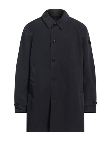 Peuterey Man Overcoat & Trench Coat Navy Size L Polyamide, Polyester