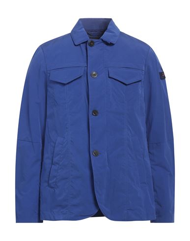 Peuterey Man Jacket Blue Size Xxl Polyamide, Polyester