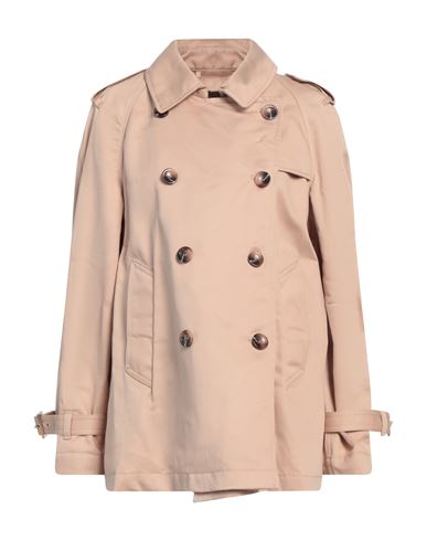 Historic Woman Jacket Beige Size S Cotton, Polyester In Beige