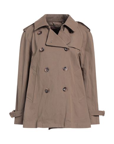 Historic Woman Jacket Brown Size S Cotton, Polyester In Brown