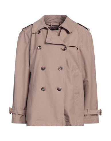 Historic Woman Jacket Light Brown Size S Cotton, Polyester In Beige