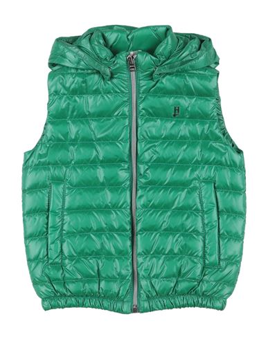 Herno Toddler Girl Vest Green Size 6 Polyamide In Green