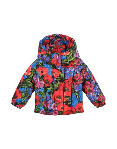 Dolce & Gabbana Toddler Girl Puffer Black Size 5 Polyester In Black