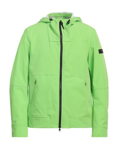 PEUTEREY PEUTEREY MAN JACKET LIME GREEN SIZE XXL POLYAMIDE, VISCOSE, ELASTANE 