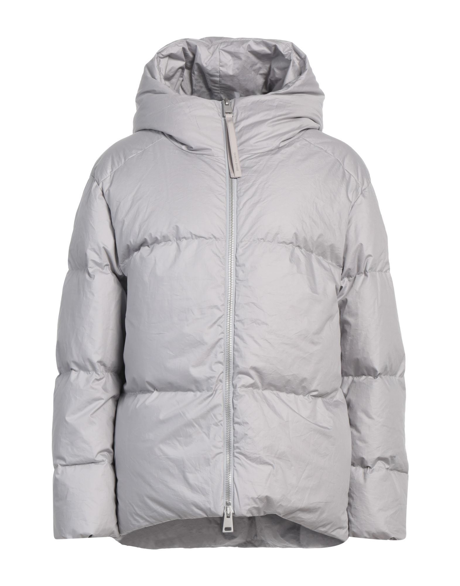 《セール開催中》CANADA GOOSE レディース ダウン＆シンセティック ライトグレー L コットン 100%