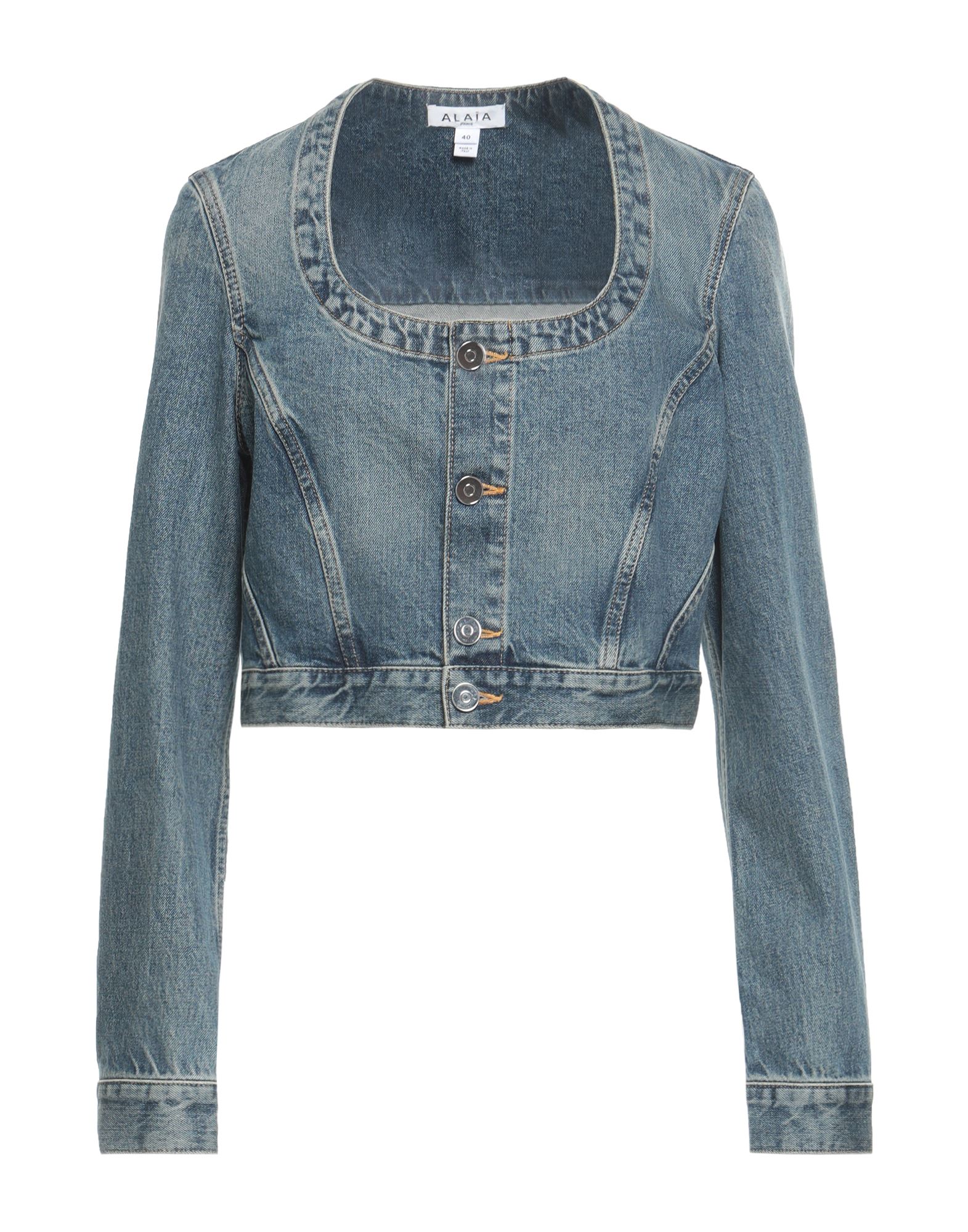 ALAÏA ALAÏA ΠΑΛΤΟ & ΤΖΑΚΕΤ Denim τζάκετ