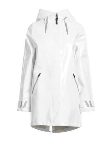Herno Laminar Woman Overcoat & Trench Coat White Size 4 Polyester In White