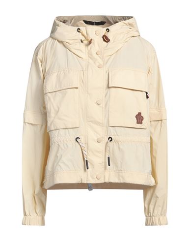 Moncler Limosee Ripstop Hooded Jacket In Beige