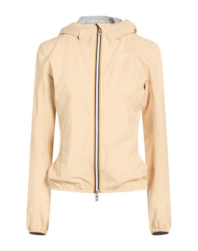 K-way Woman Jacket Sand Size L Polyester, Polyurethane In Neutral
