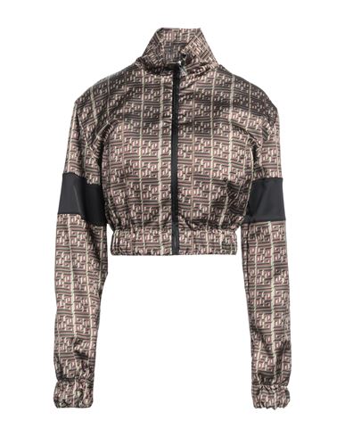 Shop Gaelle Paris Gaëlle Paris Woman Jacket Khaki Size 6 Polyester, Elastane In Beige