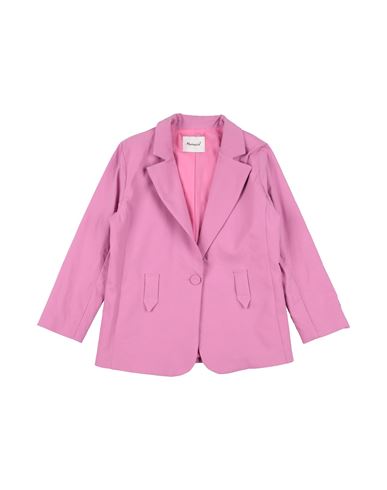 Mariuccia Toddler Girl Blazer Pink Size 6 Viscose, Polyamide, Elastane In Pink