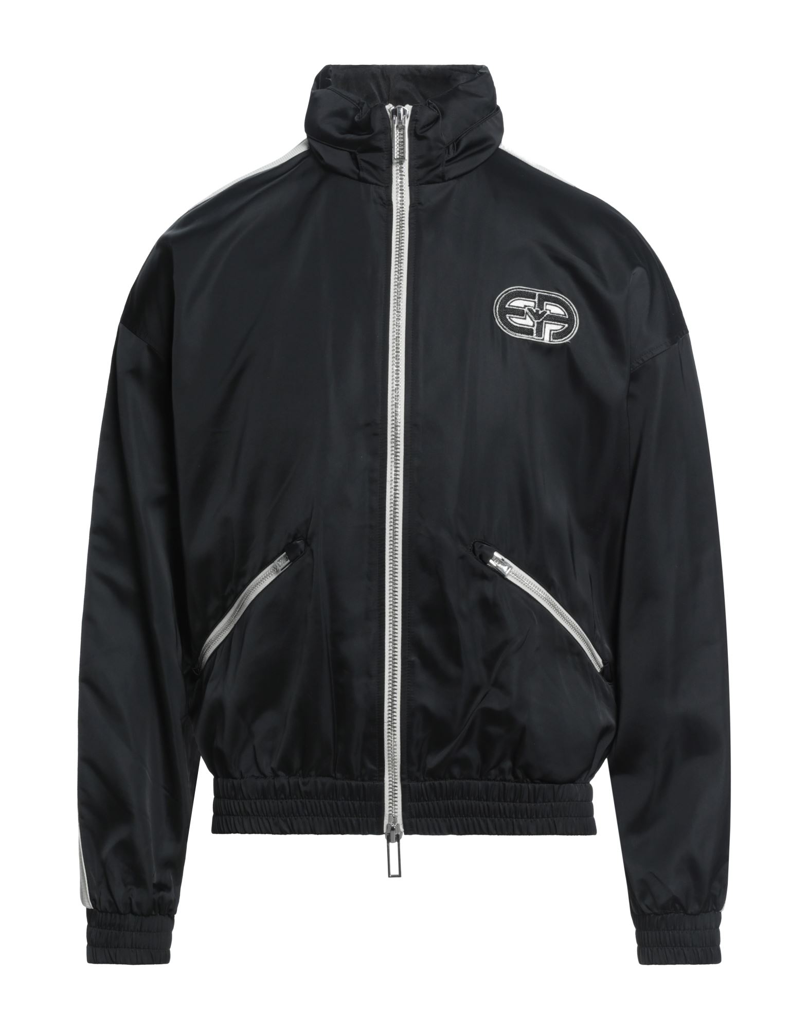 EA7 Emporio Armani ウィンドブレーカー ブラック/グレー（エンポリオ 