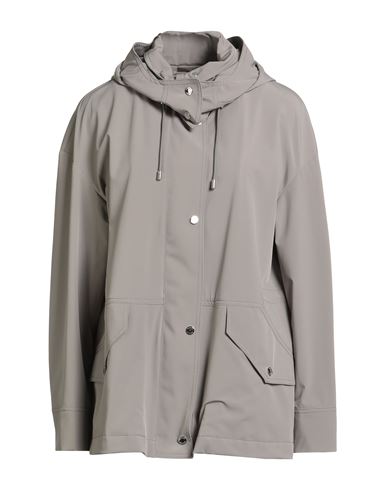 Moorer Woman Overcoat & Trench Coat Taupe Size 2 Polyamide, Polyurethane In Gray