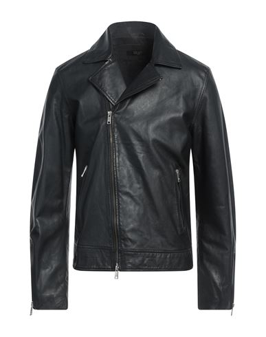 Liu •jo Man Man Jacket Black Size M Leather In Black