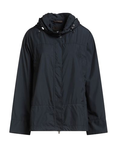 Moorer Woman Jacket Navy Size 0 Polyester In Blue