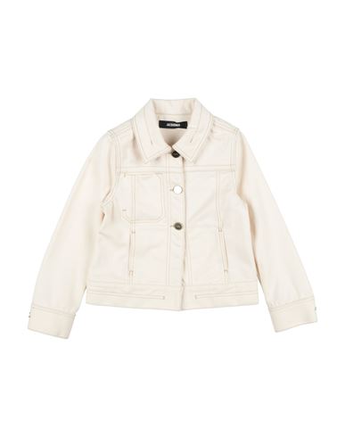 Jacquemus Toddler Girl Jacket Cream Size 5 Cotton In White